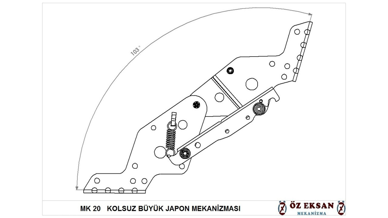 MK20 - Kolsuz Büyük Japon Mekanizması - 3