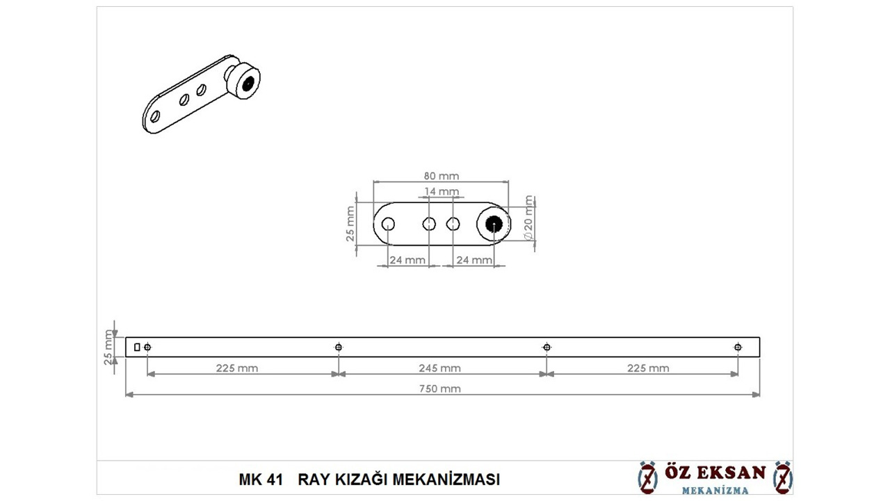 MK41 - Ray Kızağı Mekanizması - 2