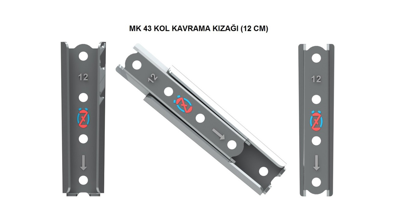 MK43 - Kol Kavrama Kızağı (12 cm) - 1