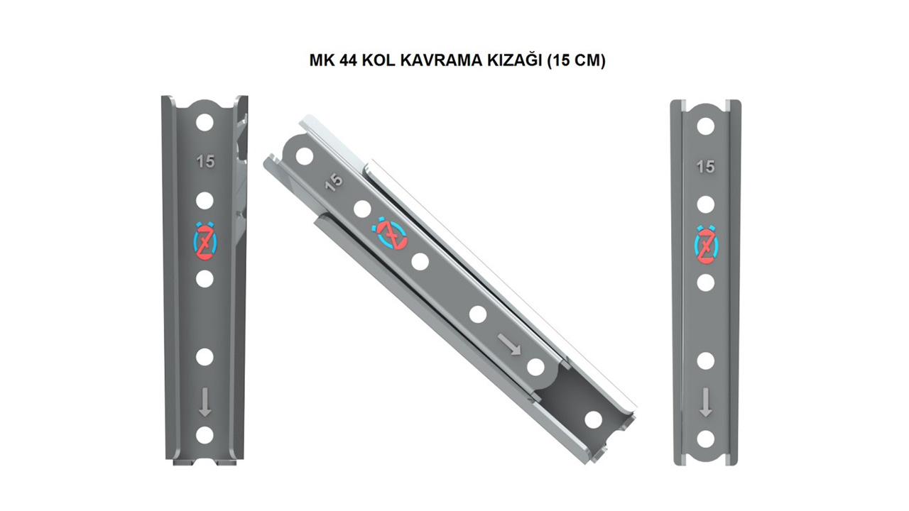 MK44 - Kol Kavrama Kızağı (15 cm) - 1