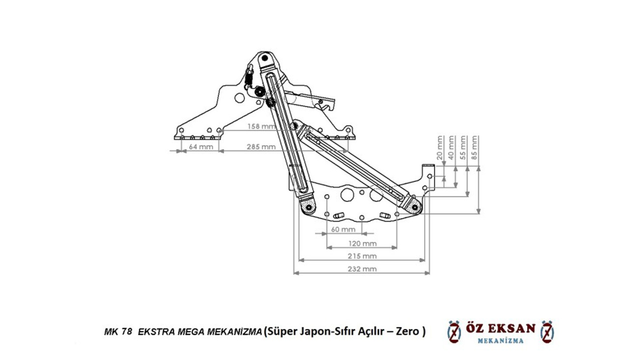 MK78 - Ekstra Mega Mekanizma (Süper Japon-Sıfır Açılır–Zero) - 1