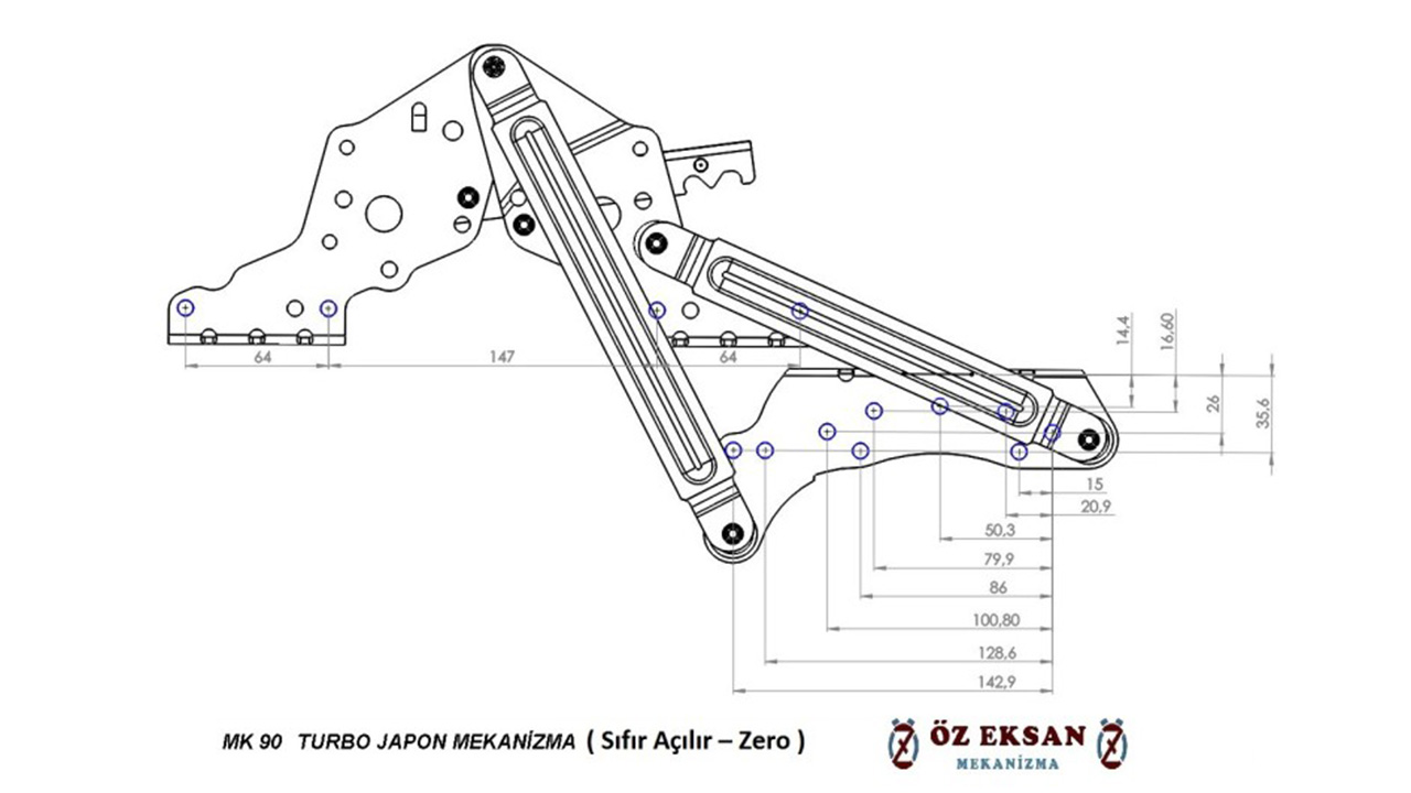 MK90 - Turbo Japon Mekanizma ( Sıfır Açılır – Zero ) - 1