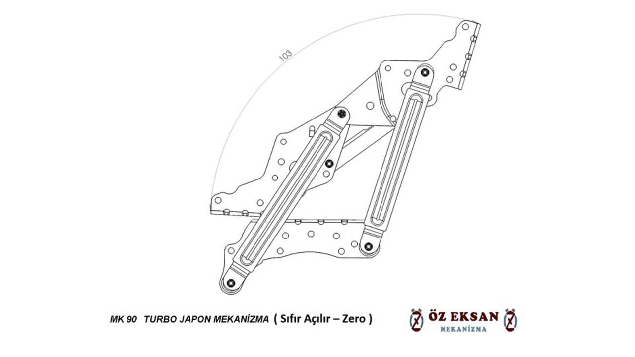 MK90 - Turbo Japon Mekanizma ( Sıfır Açılır – Zero ) - 2