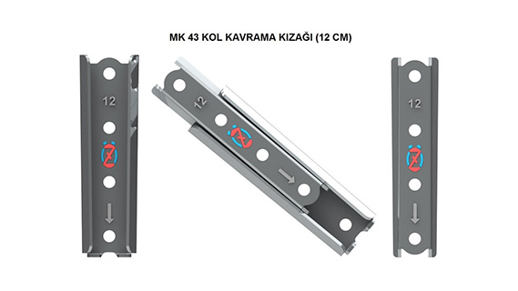 MK43 - Kol Kavrama Kızağı (12 cm)